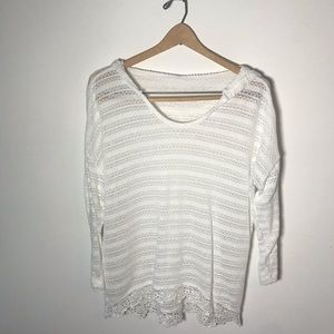 Lace Top with Hood